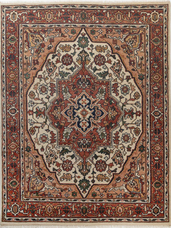 Evoke Relish rug in wool silk blend traditional design